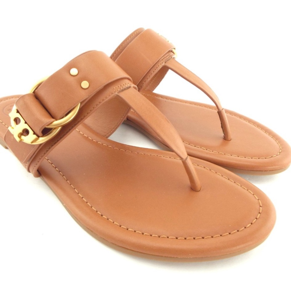Tory Burch Marsden tan thong sandals 9